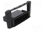 ACV Bastidor de montaje de radio para Toyota Avensis (T25) 2003-2009, 2 DIN, negro