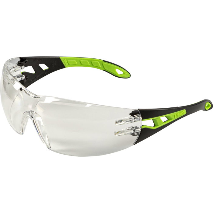 uvex pheos Gafas de seguridad negro/verde uvex pheos Gafas de seguridad negro/verde