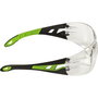 uvex pheos Gafas de seguridad negro/verde