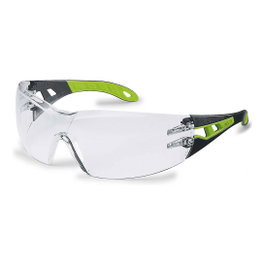 uvex pheos Gafas de seguridad Negro / Verde