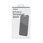 Celly PRIVACYF1056BK Protector de Pantalla Privacidad Vidrio Templado 9H Negro para iPhone 15 Pro Max - 1 Unidad, Resistente a Golpes, Anti-Huellas