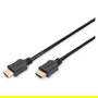 Digitus Cable HDMI con Ethernet, 4K 60Hz, 1m, Negro