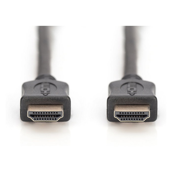Digitus Cable HDMI con Ethernet, 4K 60Hz, 1m, Negro