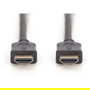 Digitus Cable HDMI con Ethernet, 4K 60Hz, 1m, Negro