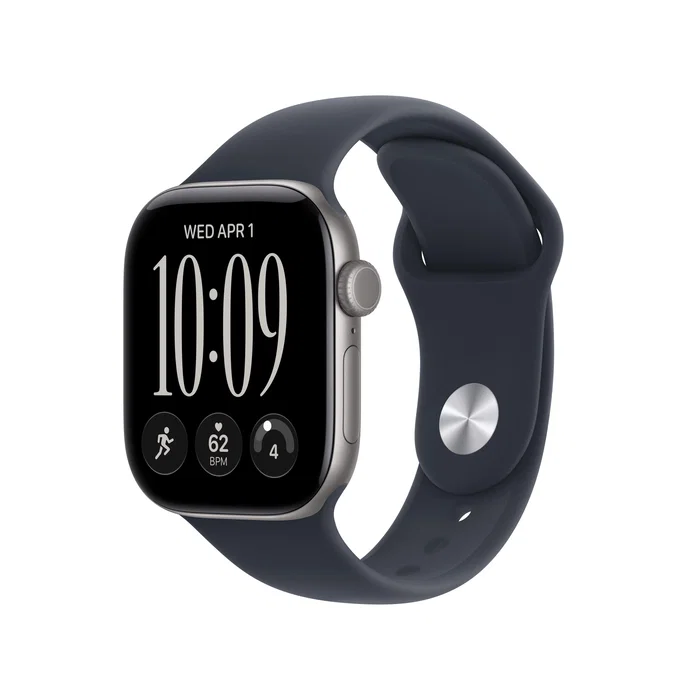 Apple Watch Series 12 GPS 42mm Gris Espacial con Correa Deportiva Azul Marino (S/M) Apple Watch Series 12 GPS 42mm Gris Espacial con Correa Deportiva Azul Marino (S/M)
