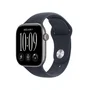 Apple Watch Series 12 GPS 42mm Gris Espacial con Correa Deportiva Azul Marino (S/M)