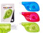 Pincello Cinta Correctora 12 Metros Surtidos 11 x 15 x 1.5 cm Azul, Rojo, Verde (Set de 36)