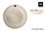 La Mediterranea Plato Hondo Calobra Crema Ø22 x 4.7 cm (18 Unidades)