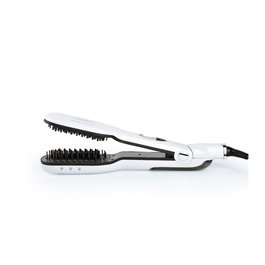 Perfect Beauty Cepillo Plancha Steam Brush White 180W con Sistema de Vapor
