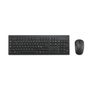 Kensington KM150 EQ Wireless Desktop Set - Teclado y Ratón Inalámbrico para Uso Profesional con Cifrado AES