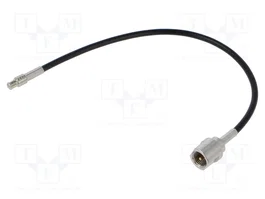 ACV Cable Coaxial RG174 FME macho a MCX macho, 0,2m