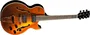EKO Guitarra Eléctrica Hollowbody Jazz Single Cut Gold Sunburst