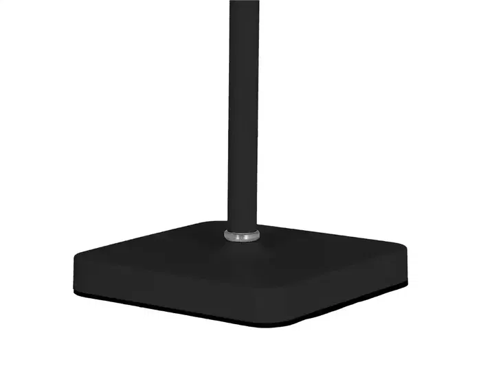 Q-Connect Nova Lampara de Escritorio LED 2W 200 lm Metalica Tactil Recargable USB-C Negro