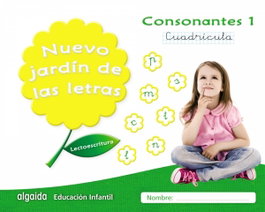 ALGAIDA, Nuevo Jardín de Letras Consonantes 1 Cuadrícula, AA.VV. - ALGAIDA