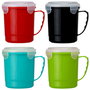 Cook Concept Taza Transporte Sopa 680 Ml Apta Microondas Colores Surtidos