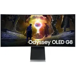 Samsung Monitor Curvo LS34DG850SUXDU S34DG850SU 34 Pulgadas WQHD 144Hz 1ms FreeSync Premium Pro HDR400 Plata