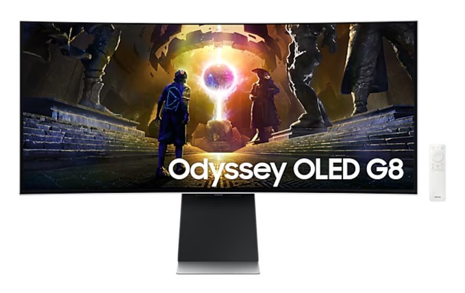Samsung Odyssey G8 LS34DG850SUXDU Monitor Gaming 34" UWQHD OLED 175Hz 0.03ms
