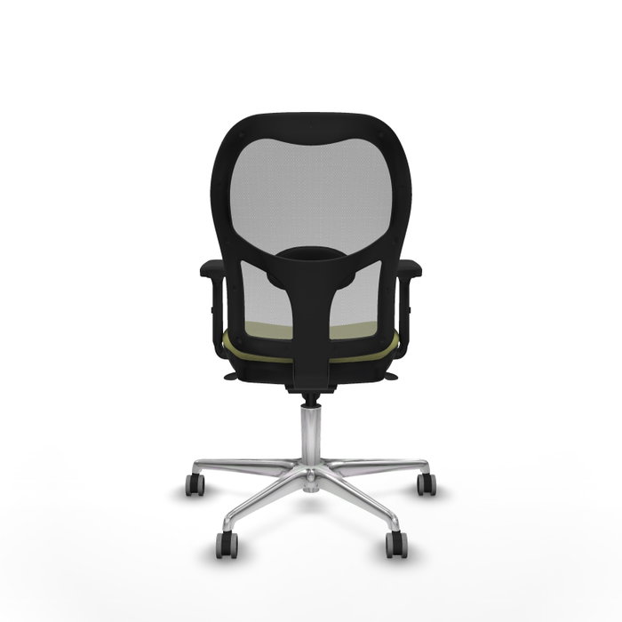 PIQUERAS Y CRESPO Silla de oficina Jorquera con mecanismo Sincro, Verde oliva y Gris PIQUERAS Y CRESPO Silla de oficina Jorquera con mecanismo Sincro, Verde oliva y Gris
