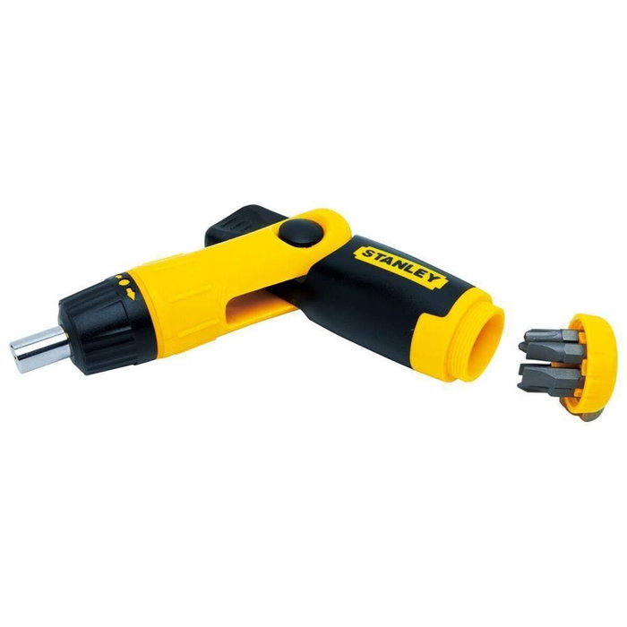 Stanley Destornillador portaherramientas trinquete articulado pistola - Caja 25 uds. Stanley Destornillador portaherramientas trinquete articulado pistola - Caja 25 uds.