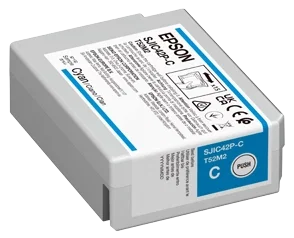 Epson Cartucho de Tinta Cian SJIC42P-C ColorWorks C4000e Series