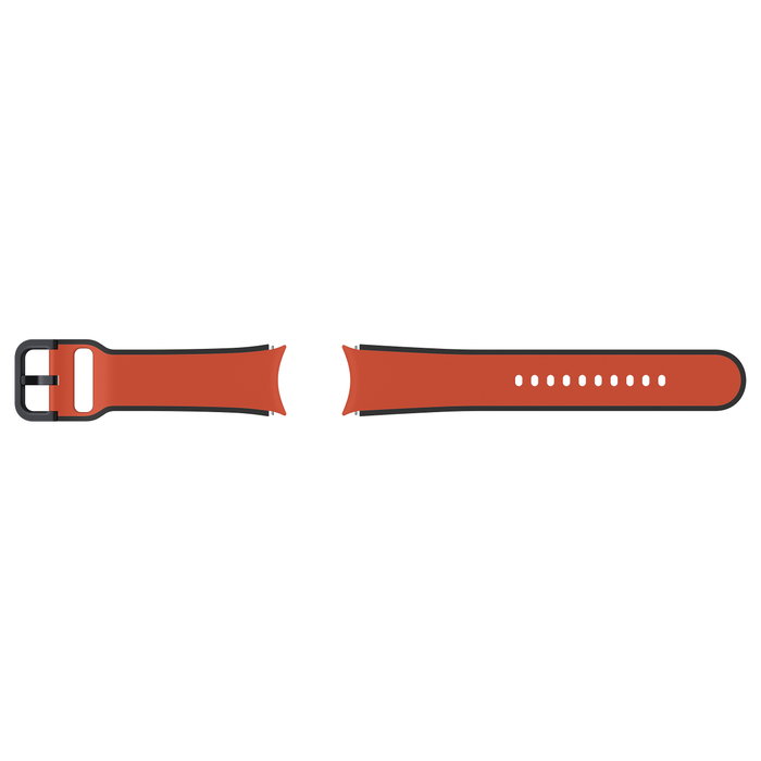 Samsung Two-tone Sport Band 20mm M/L ET-STR91 Rojo para Galaxy Watch4 o posterior Samsung Two-tone Sport Band 20mm M/L ET-STR91 Rojo para Galaxy Watch4 o posterior