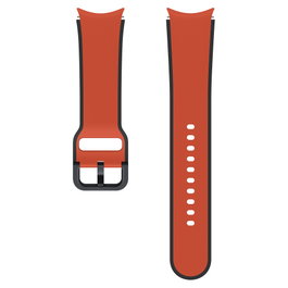 Samsung Two-tone Sport Band 20mm M/L ET-STR91 Rojo para Galaxy Watch4 o posterior
