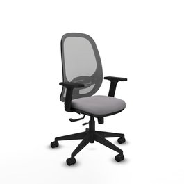 PIQUERAS Y CRESPO Silla de oficina Cilanco Gris con Mecanismo Sincro/Traslack