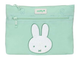Portatodo Doble Miffy Menta Menta 23 x 16 x 3 cm