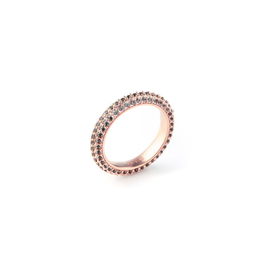 Anillo Mujer Guess JUBR04672JWRGBK56 16 Oro Rosa