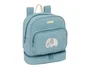 Mochila Escolar Safta Elefante Azul 22 x 27 x 10 cm
