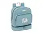 Mochila Escolar Safta Elefante Azul 22 x 27 x 10 cm