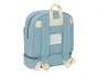 Mochila Escolar Safta Elefante Azul 22 x 27 x 10 cm