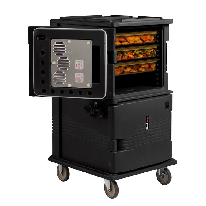 CAMBRO - UPCH16002-110 - Carro isotérmico GN con puertas calefactadas - 73 x 84,7 x 137,5 cm - Negro CAMBRO - UPCH16002-110 - Carro isotérmico GN con puertas calefactadas - 73 x 84,7 x 137,5 cm - Negro