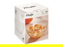 Vivalto Bol Vidrio Apilable Transparente 14 cm Capacidad 400 ml (Set de 48)