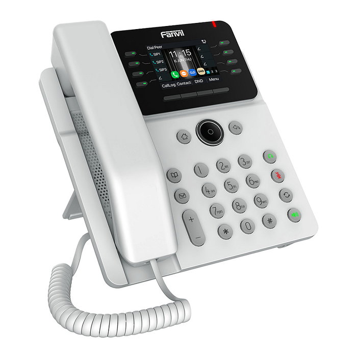 Fanvil V62G Teléfono IP SIP PoE Gigabit Ethernet USB Puerto Blanco Fanvil V62G Teléfono IP SIP PoE Gigabit Ethernet USB Puerto Blanco