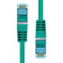 ProXtend Cable Ethernet CAT6A S/FTP Cobre 1.5 m LSZH Verde Conector Dorado 50 Micras para PoE+