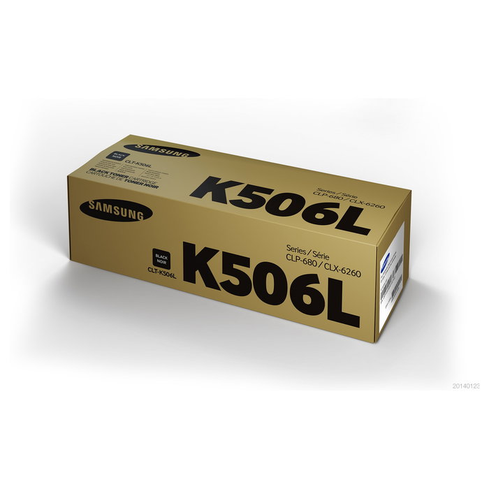 Samsung Toner LT-K506L SU171A Negro Alto Rendimiento 6000 páginas para CLP-680ND CLX-6260FD