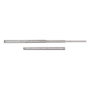 Emuca Juego de guías de bolas para cajones con extracción total, altura 45mm, L650mm, Acero, Cincado