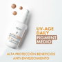 Vichy Capital Soleil UV Age Fluido Fotoprotector Diario Color Medium SPF50+ 40 ml