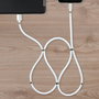 Be Mix Cable Imán Carga Rápida iPhone 1 Metro con 10 Imanes
