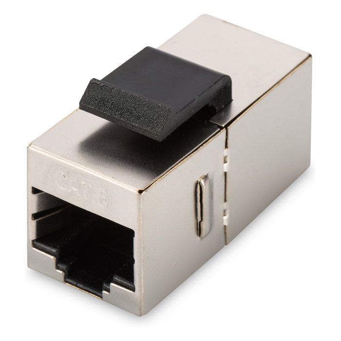 Digitus Acoplador modular CAT 6 apantallado RJ45 a RJ45 para paneles Digitus Acoplador modular CAT 6 apantallado RJ45 a RJ45 para paneles