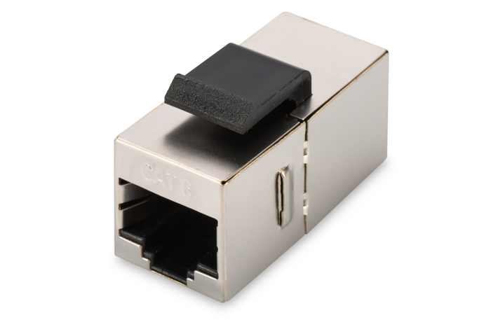 Digitus Acoplador modular CAT 6 apantallado RJ45 a RJ45 para paneles Digitus Acoplador modular CAT 6 apantallado RJ45 a RJ45 para paneles