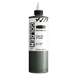 Golden High Flow Colores Acrílicos Verde Savia 473 ml