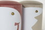 DKD Home Decor Reposapiés de Poliéster Pack de 2, Surtido