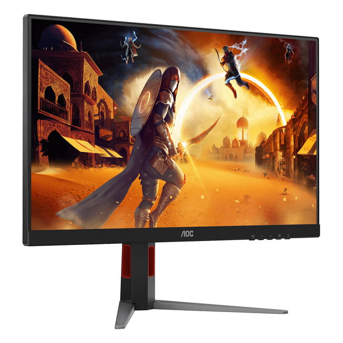 AOC G4 Q27G4ZD Monitor Gaming 27 Pulgadas QHD 2560x1440 QD-OLED 0.03 ms 280 Hz AMD FreeSync HDR400 NegRojo