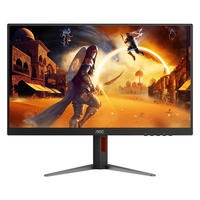 AOC G4 Q27G4ZD Monitor Gaming 27 Pulgadas QHD 2560x1440 QD-OLED 0.03 ms 280 Hz AMD FreeSync HDR400 NegRojo