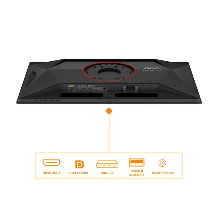 AOC G4 Q27G4ZD Monitor Gaming QD-OLED QHD 280Hz 27 pulgadas