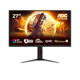 AOC Q27G4ZD Monitor Gaming QD-OLED QHD 280Hz 27 pulgadas