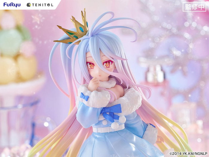No Game No Life Estatua PVC Tenitol Shiro 21 cm
