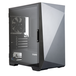 Zalman Z1 ICEBERG BLACK Carcasa de Ordenador Mini Tower Negra con Panel de Vidrio Templado